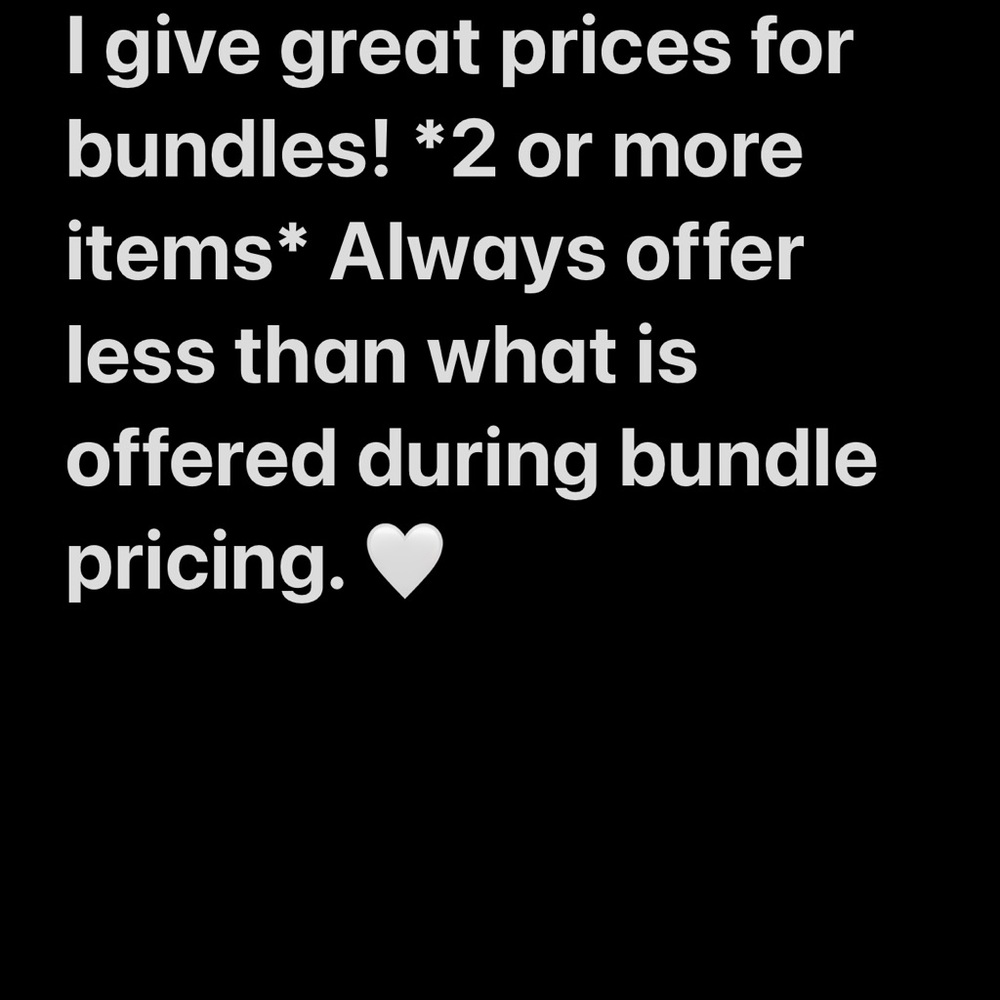 Bundles discounted more than what’s offered!